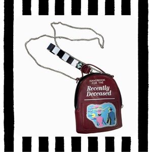 Beetlejuice 🪲🧃 HANDBOOK FOR THE RECENTLY DECEASED Purse